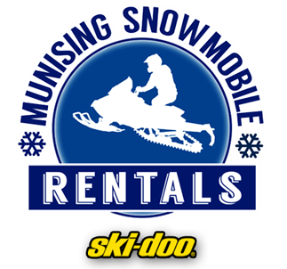 munising snowmobile rental logo